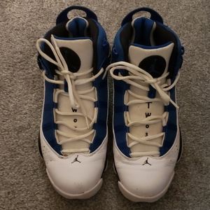 Blue/White Air Jordan's